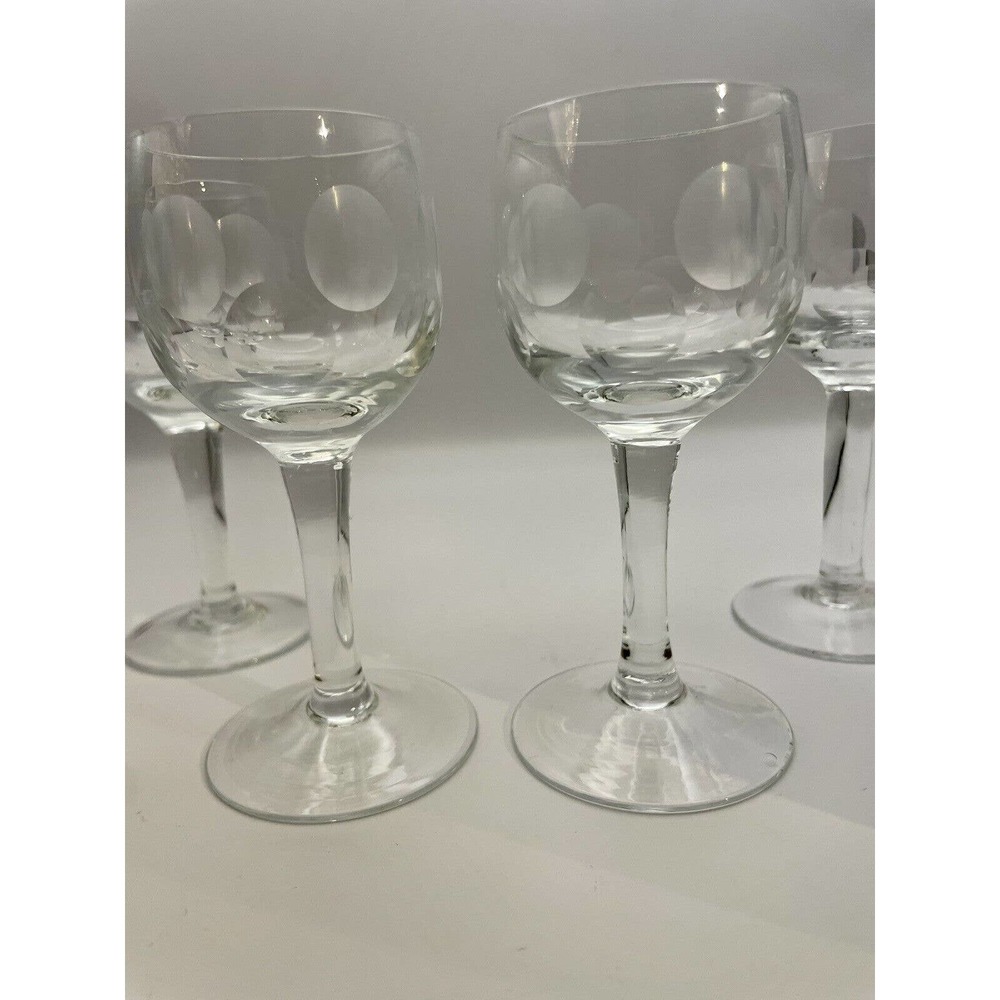 4 - Small “Dessert” Wine glasses